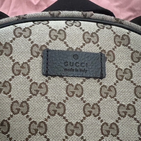 Gucci monogram canvas backpack - Picture 8 of 10